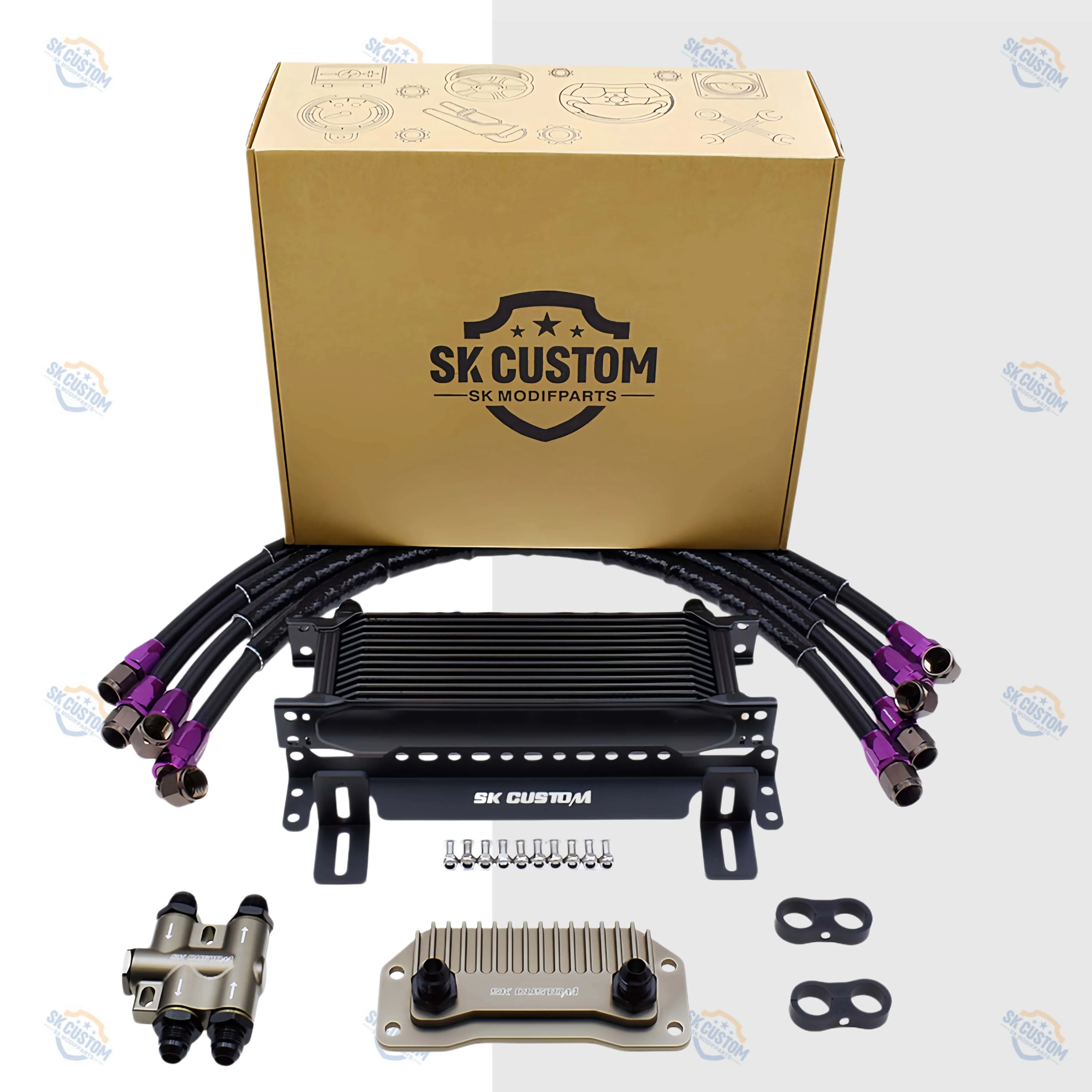 SK CUSTOM Oil Cooler Kit for Volvo V40 V60 S60L XC60 Cross Country 2.0T T5 T6 Thermostat Engine Cooler Kit OE 31293761 31368636
SK CUSTOM Oil Cooler Kit for Volvo V40 V60 S60L XC60 Cross Country 2.0T T5 T6 Thermostat Engine Cooler Kit OE 31293761 31368636