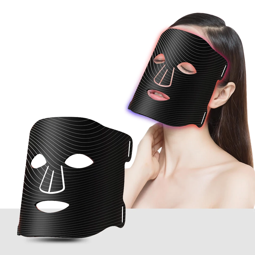 2025 Led Light Therapy Electric Face Mask Black Bea-uty Sk-in Care 7 Colors Silicone Facial Mask Device
2025 Led Light Therapy Electric Face Mask Black Bea-uty Sk-in Care 7 Colors Silicone Facial Mask Device