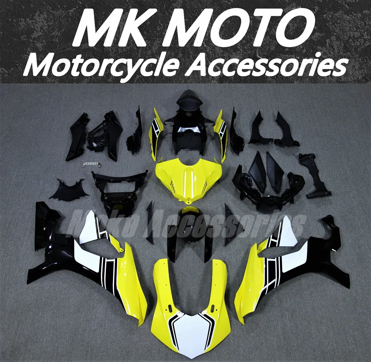 Motorcycle Fairings Kit Fit For Yzf R1M R1 2015 2016 2017 2018 2019 Bodywork Set High Quality Abs Injection Yellow / Black
Motorcycle Fairings Kit Fit For Yzf R1M R1 2015 2016 2017 2018 2019 Bodywork Set High Quality Abs Injection Yellow / Black
