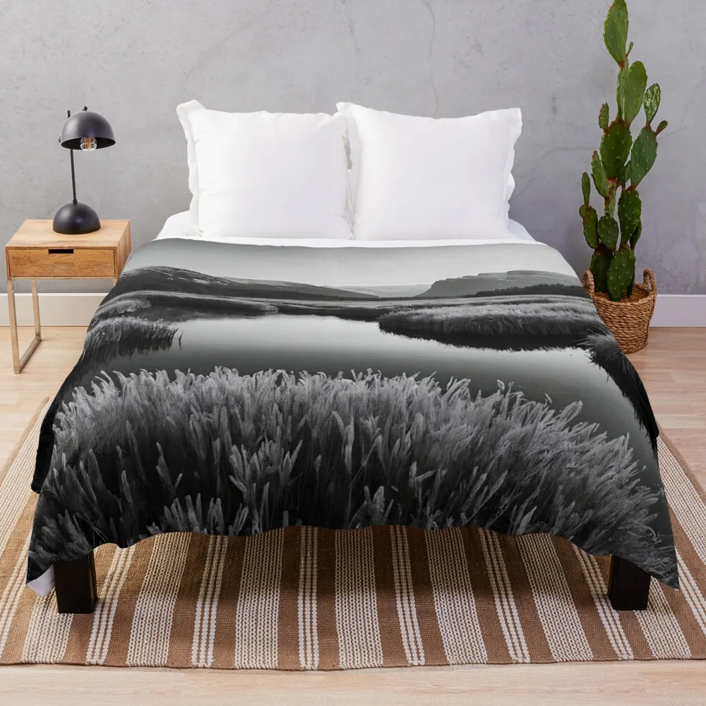 Remote Wilderness: Monochromatic Swampland Landscape Throw Blanket Soft Luxury St Decorative Beds Blankets
Remote Wilderness: Monochromatic Swampland Landscape Throw Blanket Soft Luxury St Decorative Beds Blankets