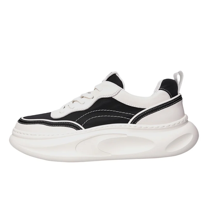 Genuine Leather Casual Sports Shoes for Men's Thick Platform Height Increasing Shoes Versatile Daily Breathable Board Shoes Male
Genuine Leather Casual Sports Shoes for Men's Thick Platform Height Increasing Shoes Versatile Daily Breathable Board Shoes Male