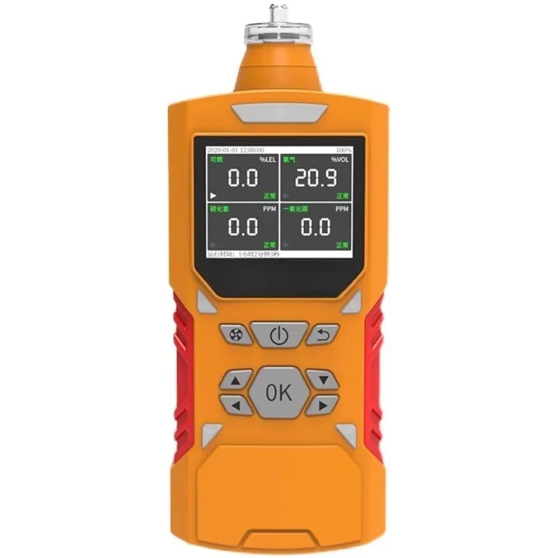 Gas detector Pump suction chemical workshop painting operation laboratory concentration detection alarm
Gas detector Pump suction chemical workshop painting operation laboratory concentration detection alarm