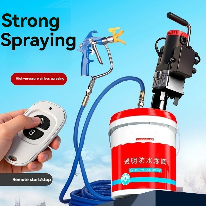 220V 110V High-Pressure Grouting Machine Suitable Paint Spray Guns Putty Powder Waterproof Coating, Cement Paste
220V 110V High-Pressure Grouting Machine Suitable Paint Spray Guns Putty Powder Waterproof Coating, Cement Paste