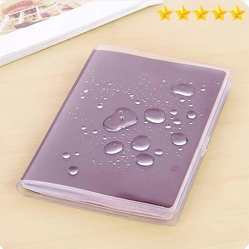 Frosted Transparent PVC Passport Cover Waterproof Document Protector Case
Frosted Transparent PVC Passport Cover Waterproof Document Protector Case