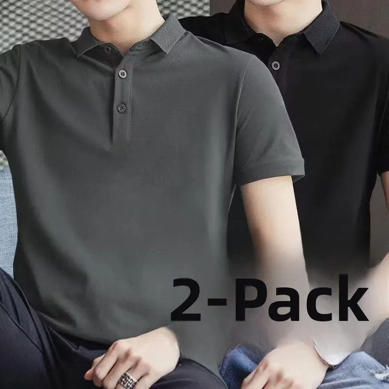 Summer Men's Short Sleeve Shirt Simple Turn-down Collar Trendy Half Sleeve Fashionable Men's Clothing Body Tee
Summer Men's Short Sleeve Shirt Simple Turn-down Collar Trendy Half Sleeve Fashionable Men's Clothing Body Tee