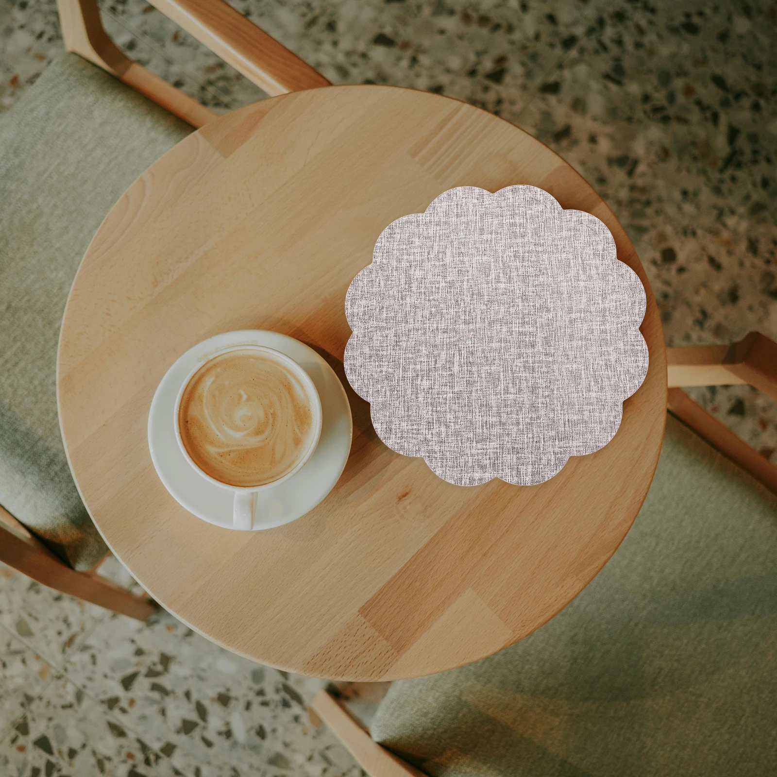 Round Square Waterproof Placemats Oil Resistant PU Imitation Hemp Dining Table Mats Decor Coffee Bar Restaurant Flower Edge Dark
Round Square Waterproof Placemats Oil Resistant PU Imitation Hemp Dining Table Mats Decor Coffee Bar Restaurant Flower Edge Dark