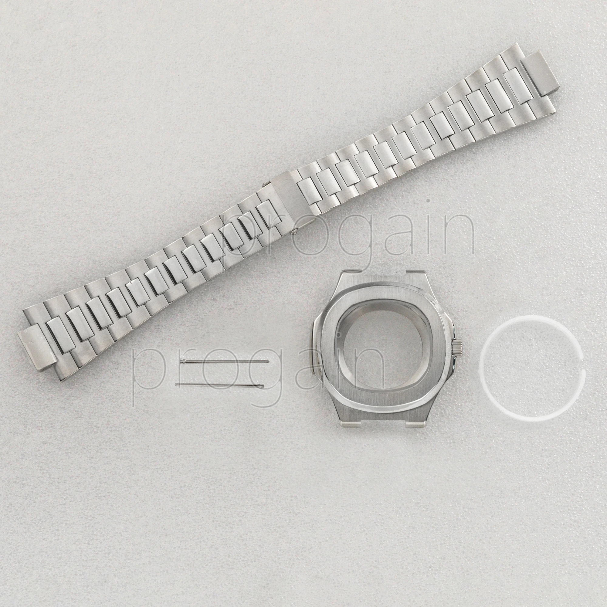 NH35 Case 41mm Nautilus 25mm Strap Transparent Caseback Original/Butterfly Buckle Watch Parts for 30.5mm Dial NH36 Movement
NH35 Case 41mm Nautilus 25mm Strap Transparent Caseback Original/Butterfly Buckle Watch Parts for 30.5mm Dial NH36 Movement
