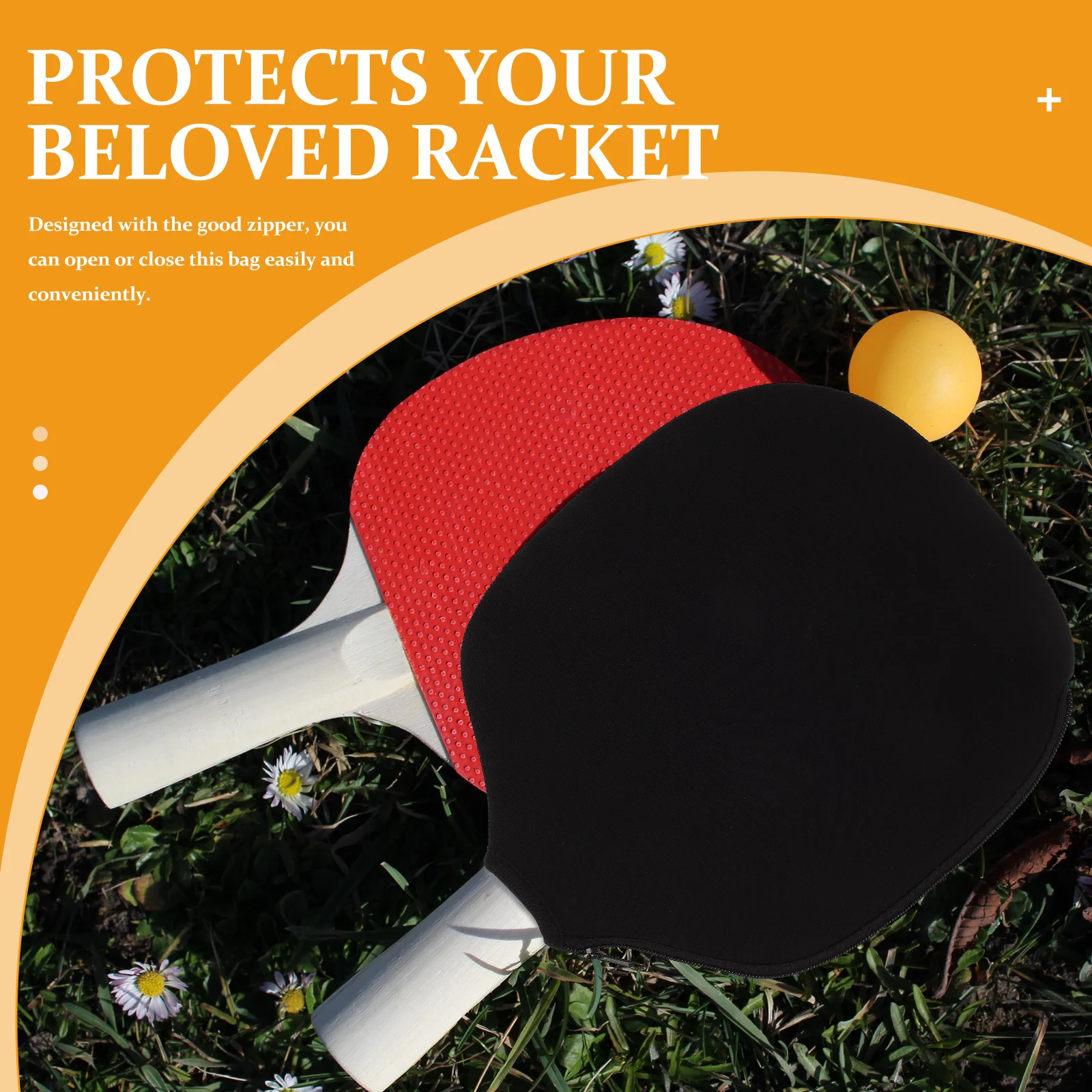 Thickened Neoprene Racket Protector Paddle Case for Tennis Table Pong Bat Storage Bag Zipper Wear Resistant Shockproof
Thickened Neoprene Racket Protector Paddle Case for Tennis Table Pong Bat Storage Bag Zipper Wear Resistant Shockproof