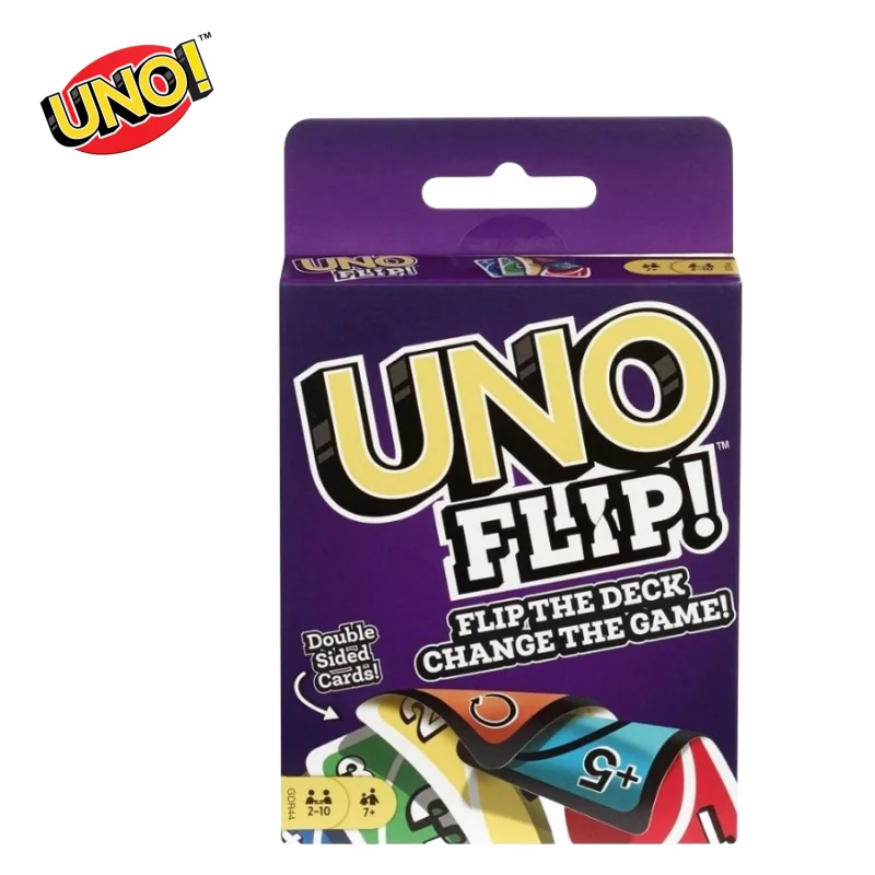 Uno Flip card game flip double-sided card family casual party board game card parent-child game children's birthday gift
Uno Flip card game flip double-sided card family casual party board game card parent-child game children's birthday gift