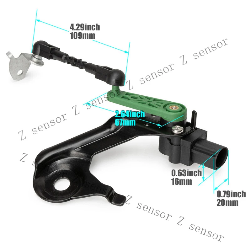 AAA+ Rear Left Headlight Leveling Sensor 8R0941309B 4H0941309C 9A794130900 8K0907503
AAA+ Rear Left Headlight Leveling Sensor 8R0941309B 4H0941309C 9A794130900 8K0907503