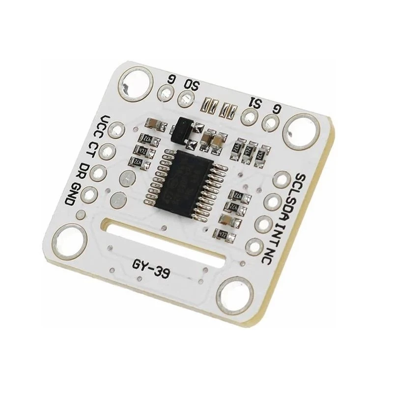 GY-39 Serial Light Intensity Temperature Humidity Atmospheric Pressure Weather Sensor Module MAX44009 BME280
GY-39 Serial Light Intensity Temperature Humidity Atmospheric Pressure Weather Sensor Module MAX44009 BME280