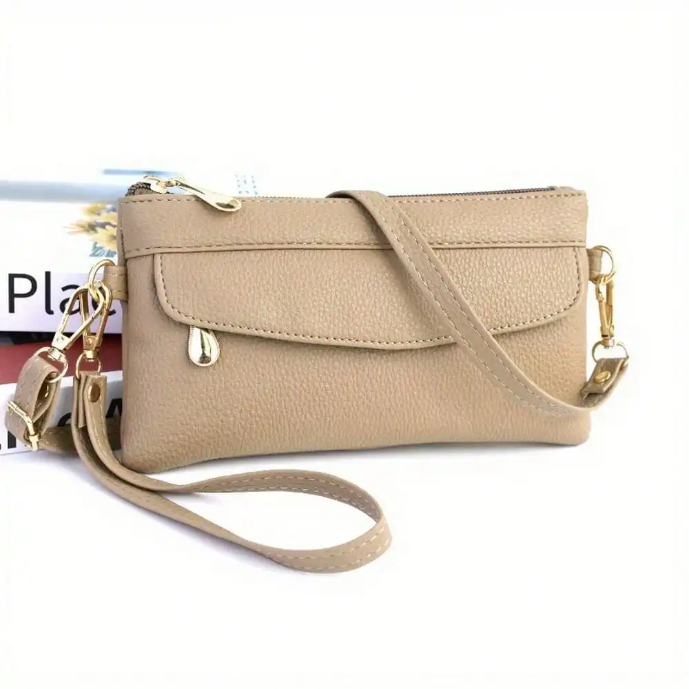 Minimalist Long Wallet, Zipper Solid Color Coin Purse, Versatile Clutch Purse With Wristband - For Women - Suitable For Everyday Use, Travel & Shopping - Perfect Gift For Her
Minimalist Long Wallet, Zipper Solid Color Coin Purse, Versatile Clutch Purse With Wristband - For Women - Suitable For Everyday Use, Travel & Shopping - Perfect Gift For Her
