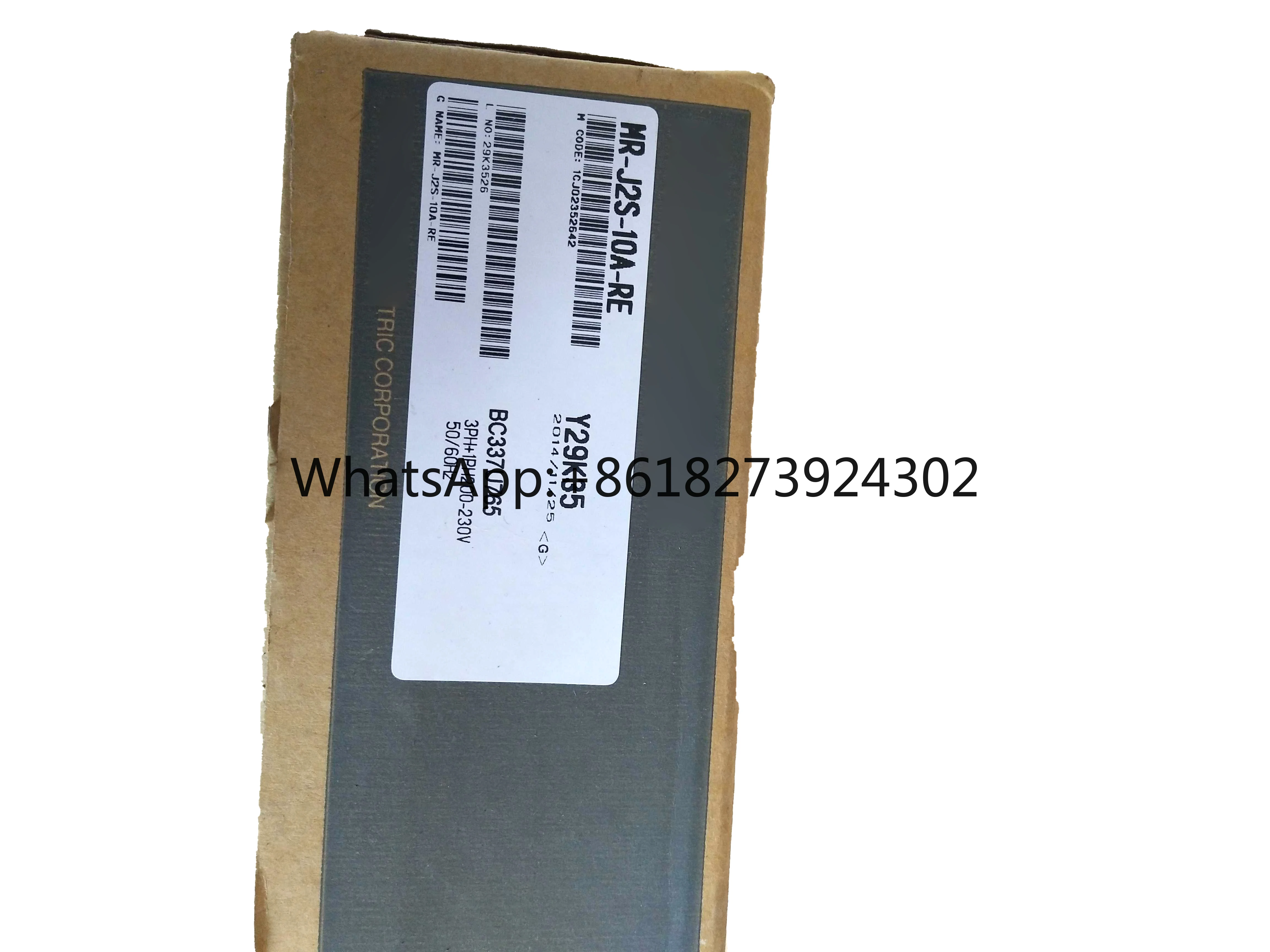 New original packaging MR-J2S-10A-RE 1 year warranty {No.24arehouse spot} Immediately sent
New original packaging MR-J2S-10A-RE 1 year warranty {No.24arehouse spot} Immediately sent