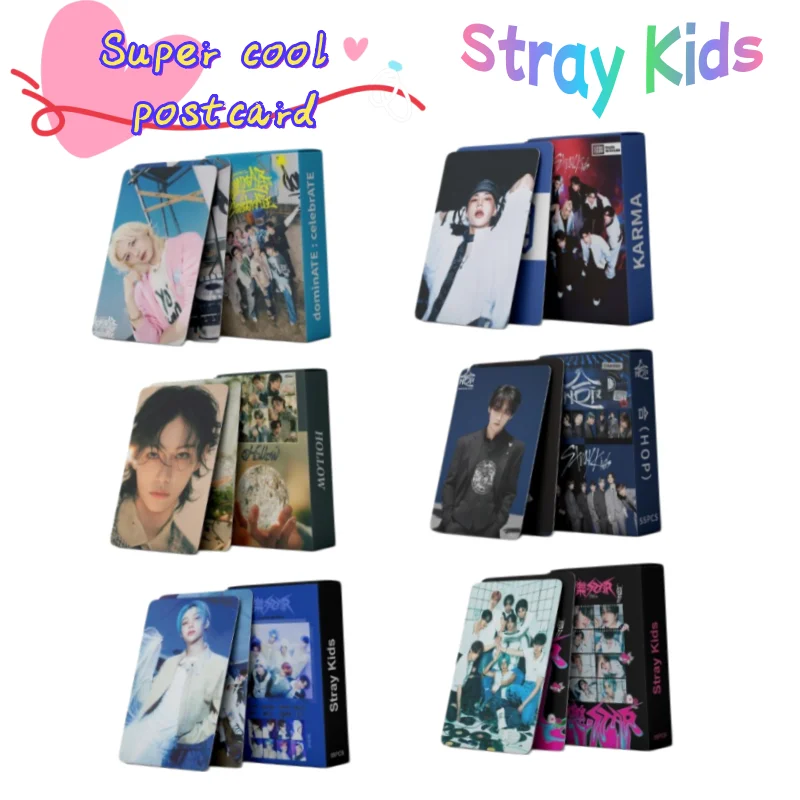 New SKZOO Stray Kids Bangchan Changbin High-Value Creative Super Cool Postcards Fashionable Commemorative HD Collectible Cards
New SKZOO Stray Kids Bangchan Changbin High-Value Creative Super Cool Postcards Fashionable Commemorative HD Collectible Cards