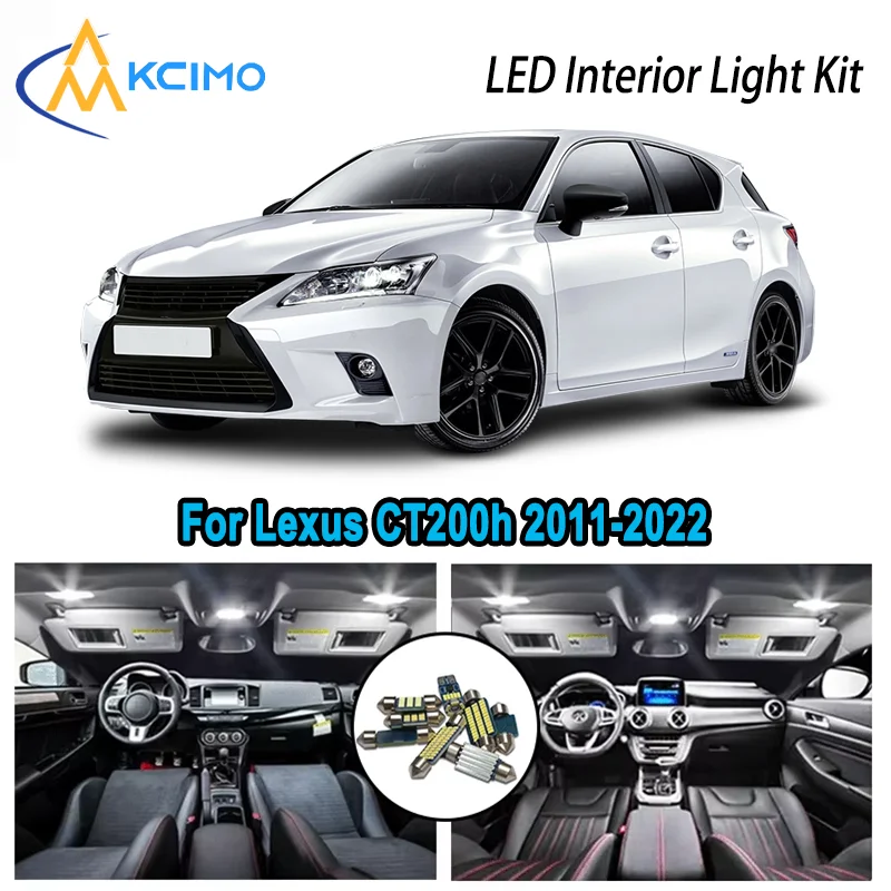 High-Quality LED Interior Kit for Lexus CT200h 2011-2022 2012 2013 2014 2015 Premium Error-Free Dome Map Trunk Automotive Lamps
High-Quality LED Interior Kit for Lexus CT200h 2011-2022 2012 2013 2014 2015 Premium Error-Free Dome Map Trunk Automotive Lamps