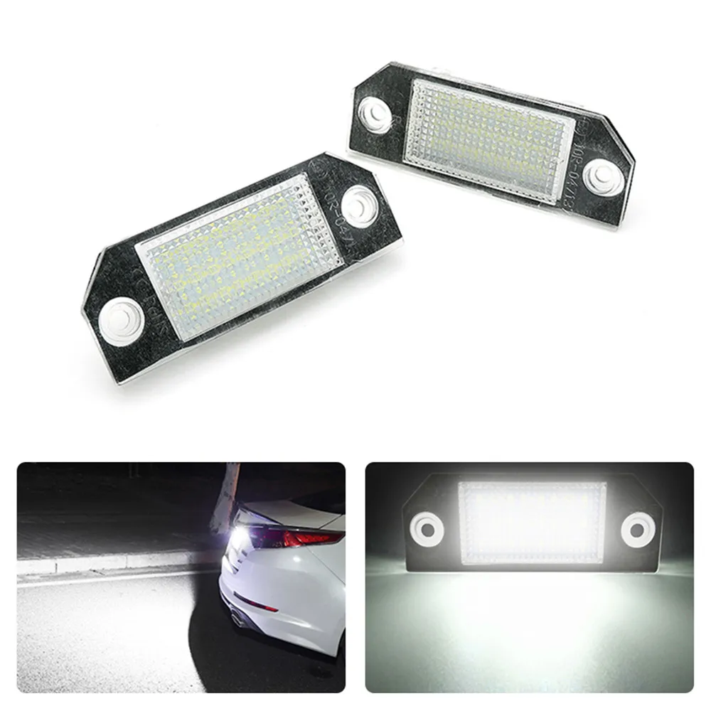 For Ford Focus 2 C-Max/Focus MK2 2003-2019 No Error White Bulb LED Car License Number Plate Lights External Auto Accessories
For Ford Focus 2 C-Max/Focus MK2 2003-2019 No Error White Bulb LED Car License Number Plate Lights External Auto Accessories