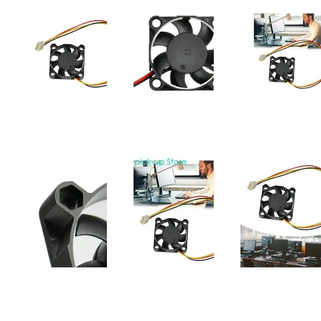 Q5WA 4010 40x40x10 Cooling Fan 3Pin Connector 12V Brushless Fan for 3D Printers and Mini Electronics
Q5WA 4010 40x40x10 Cooling Fan 3Pin Connector 12V Brushless Fan for 3D Printers and Mini Electronics