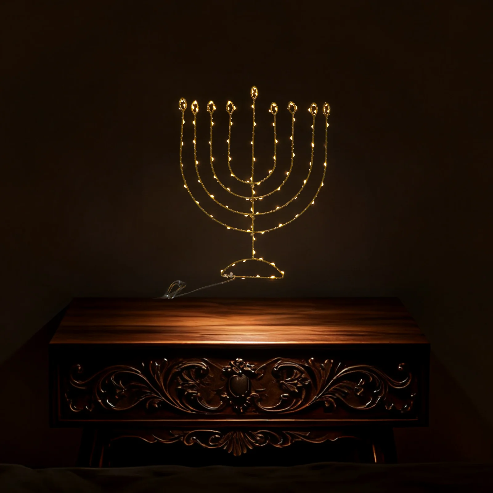 Hanukkah Menorah Shape Window Lights Remote Controlled Chanukah Hanging Led For Outdoor Indoor Party Decor Warm Glow
Hanukkah Menorah Shape Window Lights Remote Controlled Chanukah Hanging Led For Outdoor Indoor Party Decor Warm Glow