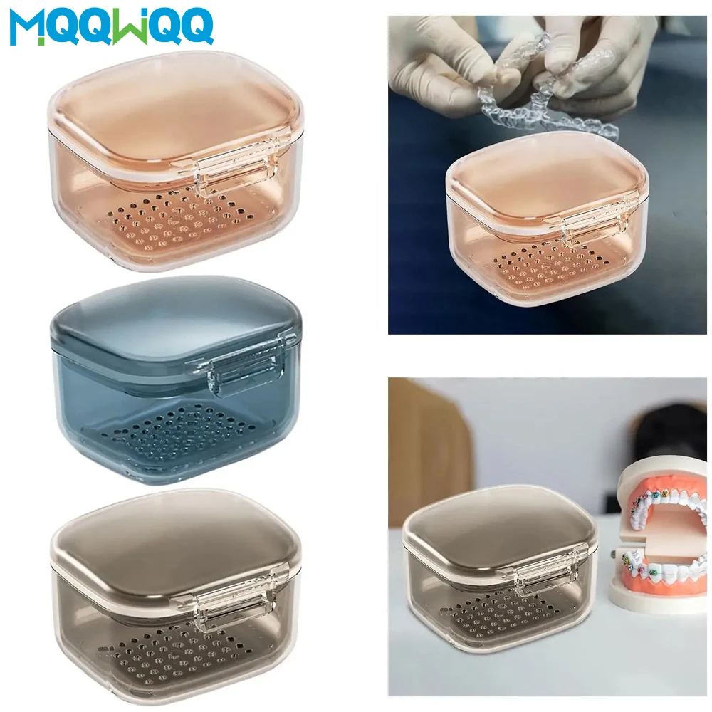 1PCS Denture Bath Box Retainer Cup, Three-Layer Separation Retainer Case, Mouth Guards Holder, Partial Denture Soak Container
1PCS Denture Bath Box Retainer Cup, Three-Layer Separation Retainer Case, Mouth Guards Holder, Partial Denture Soak Container