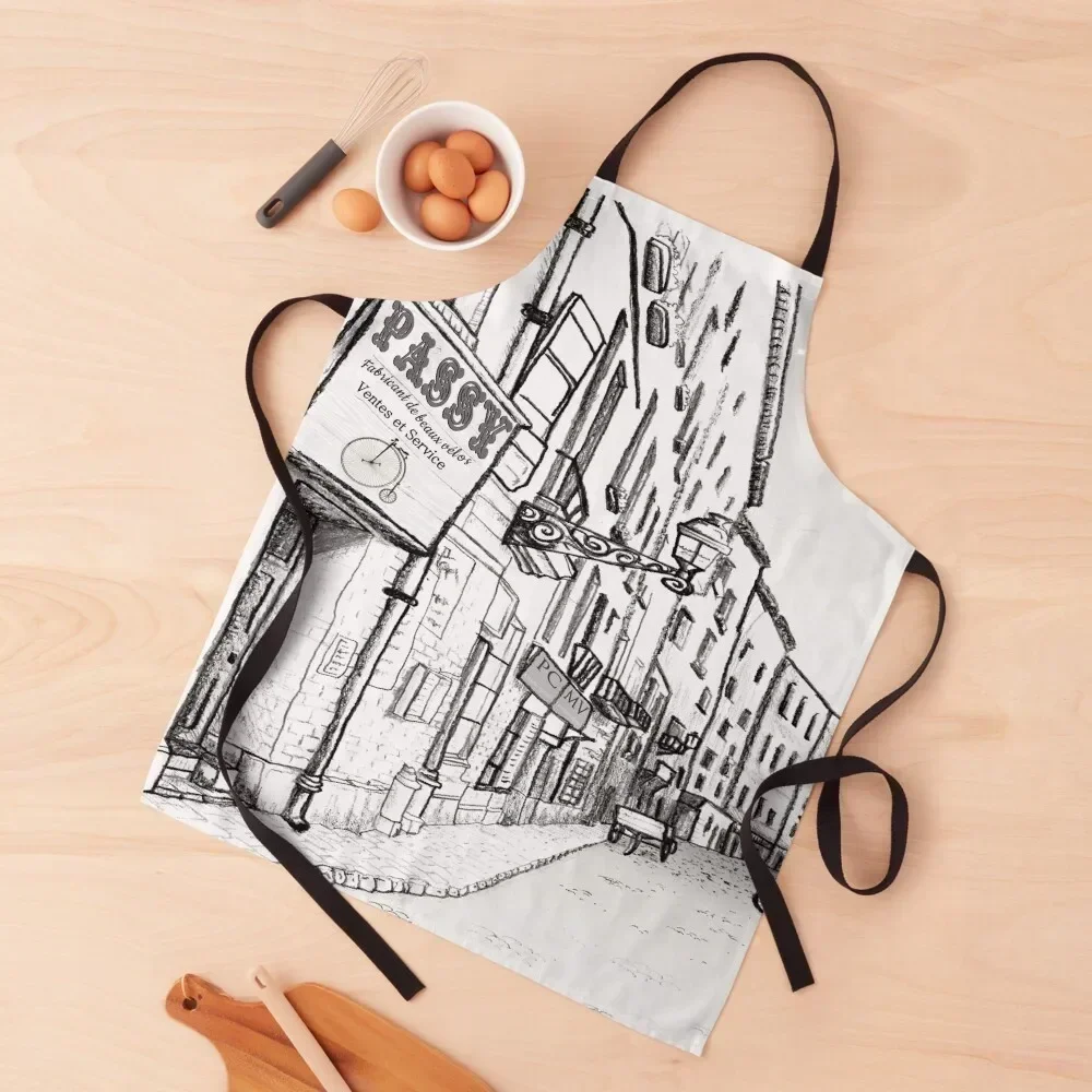 Old Paris Street scene, early dawn Apron Home Supplies Custom innovative kitchen and home items Funny Apron
Old Paris Street scene, early dawn Apron Home Supplies Custom innovative kitchen and home items Funny Apron