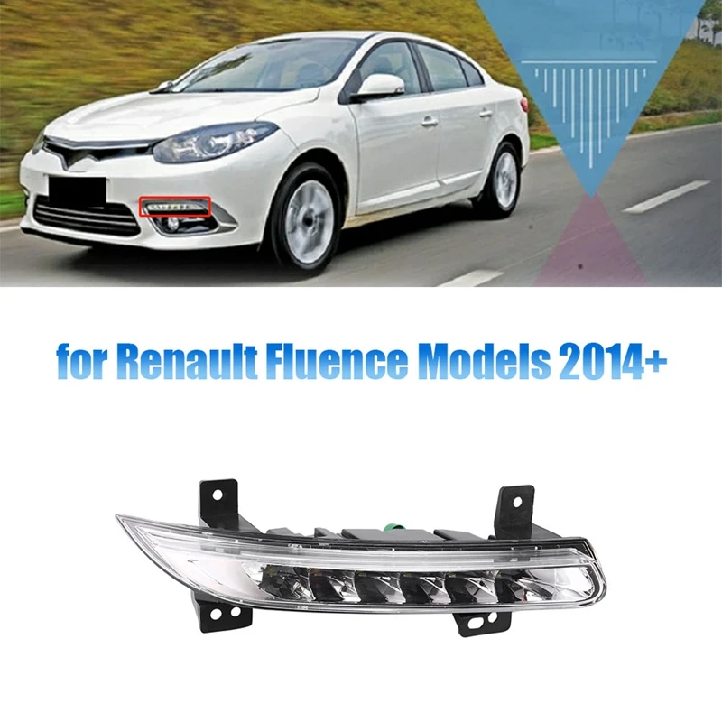 Передние противотуманные фары дневные ходовые огни для моделей Renault Fluence 2014+ автомобильные светодиодные противотуманные фары водителя
Передние противотуманные фары дневные ходовые огни для моделей Renault Fluence 2014+ автомобильные светодиодные противотуманные фары водителя