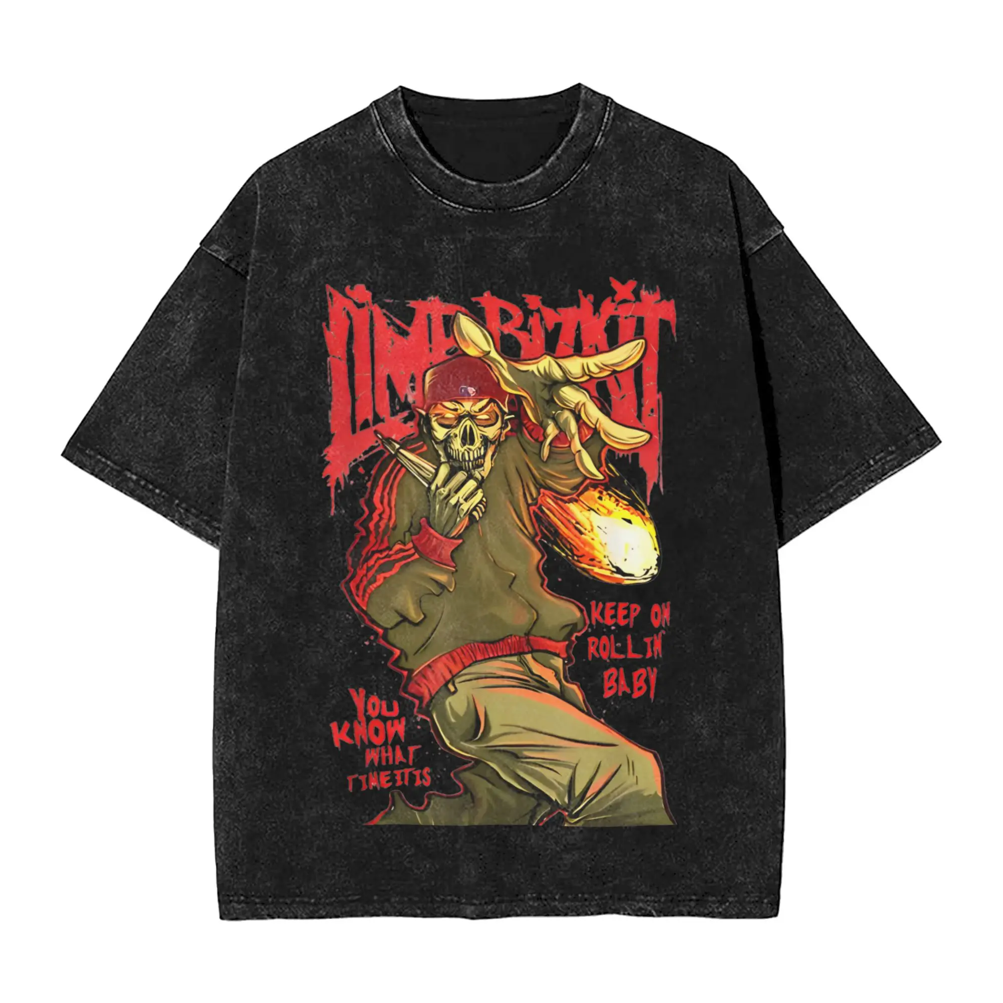Limp Bizkit Music Washed T Shirt Streetwear Hip Hop Fashion T-Shirts Metal Band Rap Rock Tee Shirt for Men Women Street Graphic
Limp Bizkit Music Washed T Shirt Streetwear Hip Hop Fashion T-Shirts Metal Band Rap Rock Tee Shirt for Men Women Street Graphic