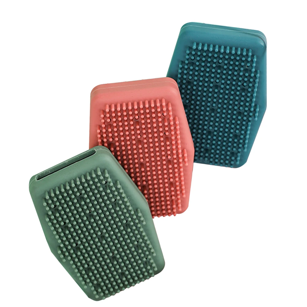 3 Pcs Silicone Bath Brush Soft Durable Food Grade Back Neck Shoulder Body Scrubber Shower Tool Clean Save Deep
3 Pcs Silicone Bath Brush Soft Durable Food Grade Back Neck Shoulder Body Scrubber Shower Tool Clean Save Deep