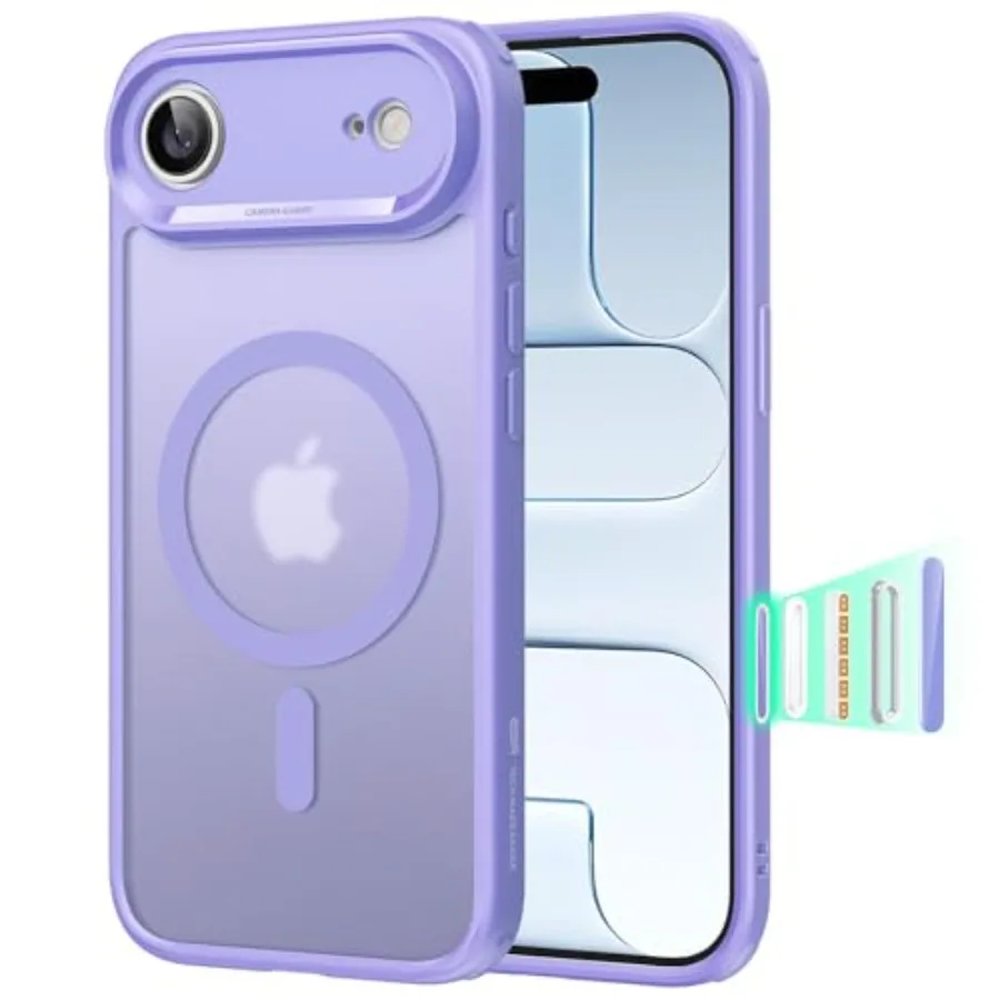 for iPhone Air Case, Camera Control Cover, Compatible with MagSafe, Shockproof Military-Grade Protection, Magnetic Phone Case f
for iPhone Air Case, Camera Control Cover, Compatible with MagSafe, Shockproof Military-Grade Protection, Magnetic Phone Case f
