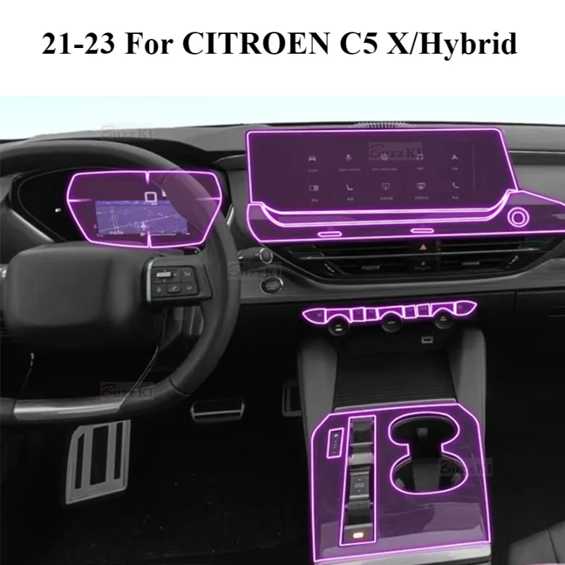 Для CITROEN C5 X/Hybrid 2021 2022 2023 панель коробки передач экран навигации Автомобильный интерьер ТПУ Защитная пленка наклейка против царапин
Для CITROEN C5 X/Hybrid 2021 2022 2023 панель коробки передач экран навигации Автомобильный интерьер ТПУ Защитная пленка наклейка против царапин