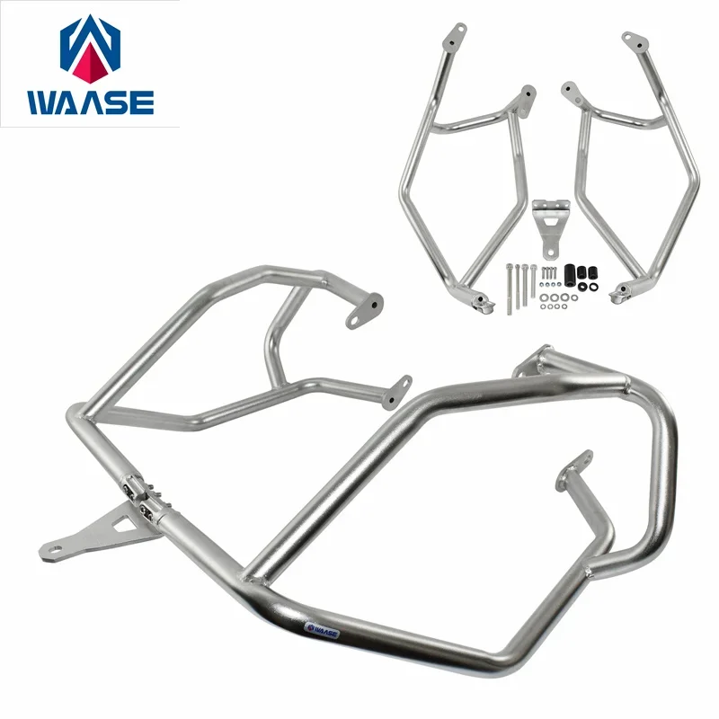 WAASE For Triumph Tiger Sport 660 2022 2023 25mm Stainless Steel Bumper Engine Guard Crash Bars Engine Frame Protector 
WAASE For Triumph Tiger Sport 660 2022 2023 25mm Stainless Steel Bumper Engine Guard Crash Bars Engine Frame Protector