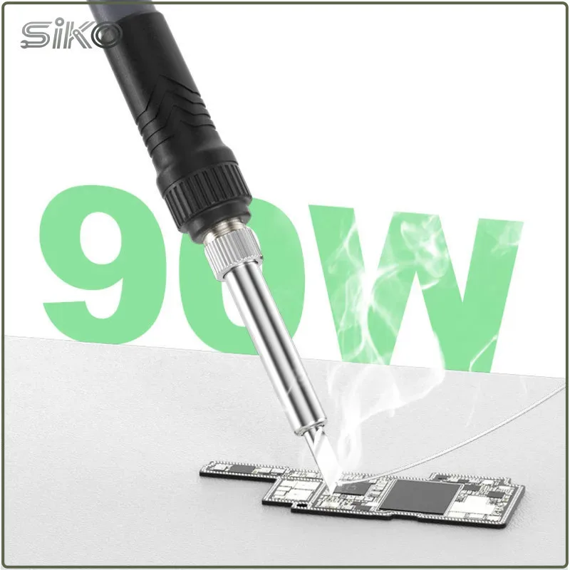RELIFE 936 90W Portable Soldering Iron 120~550℃ Intelligent Digital Display Adjustable Supports 900M Series Soldering Iron Tips
RELIFE 936 90W Portable Soldering Iron 120~550℃ Intelligent Digital Display Adjustable Supports 900M Series Soldering Iron Tips