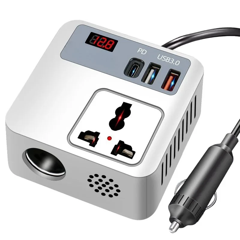 Новый автомобильный инвертор 12 В до 220 В Magic Cube QC3.0, быстрая зарядка, автомобильное зарядное устройство для телефона, источник питания 24 В национального стандарта
Новый автомобильный инвертор 12 В до 220 В Magic Cube QC3.0, быстрая зарядка, автомобильное зарядное устройство для телефона, источник питания 24 В национального стандарта