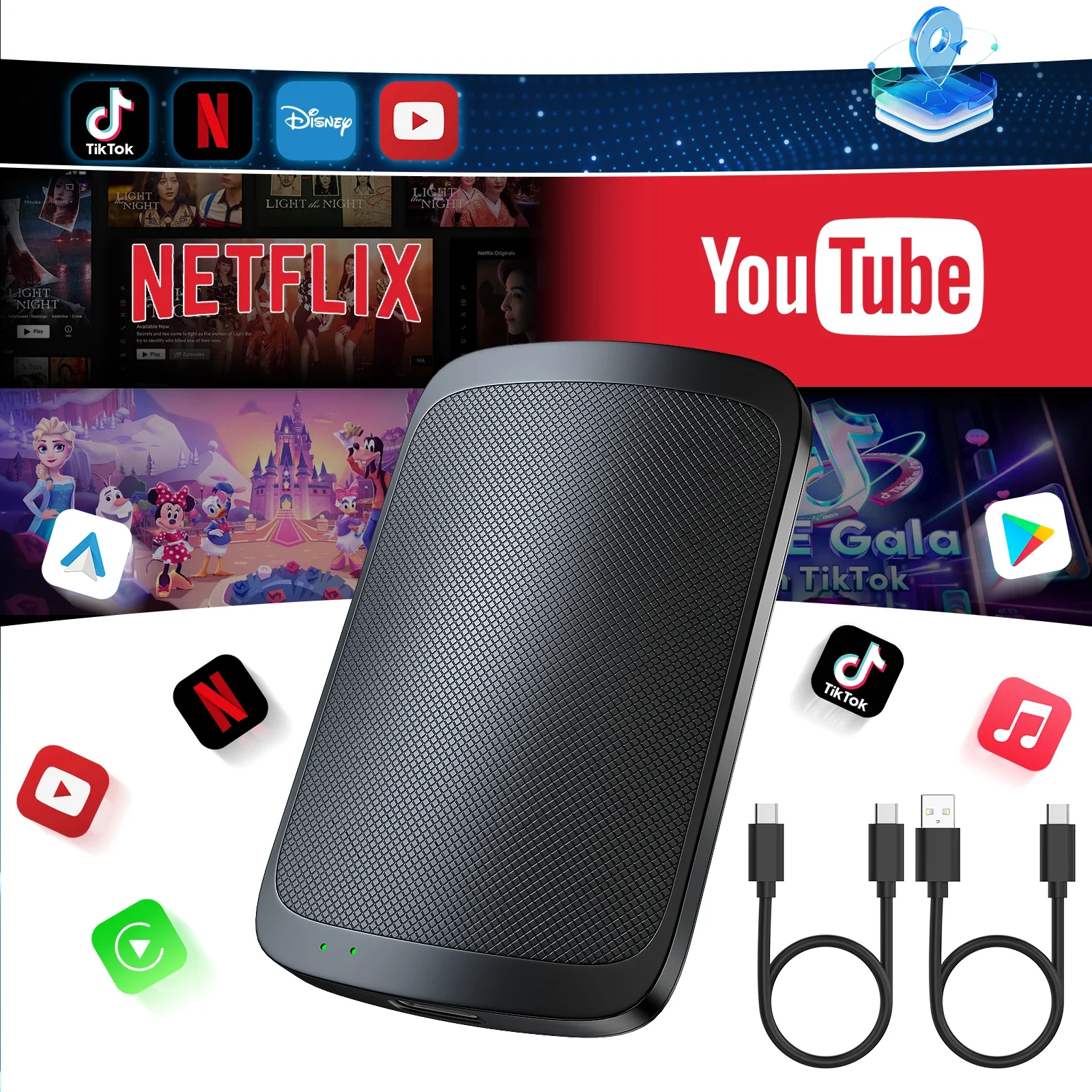OEM Wired CarPlay Cars Wireless Carplay Android Auto Adapter With Netflix YouTube TikTok Google Play
OEM Wired CarPlay Cars Wireless Carplay Android Auto Adapter With Netflix YouTube TikTok Google Play