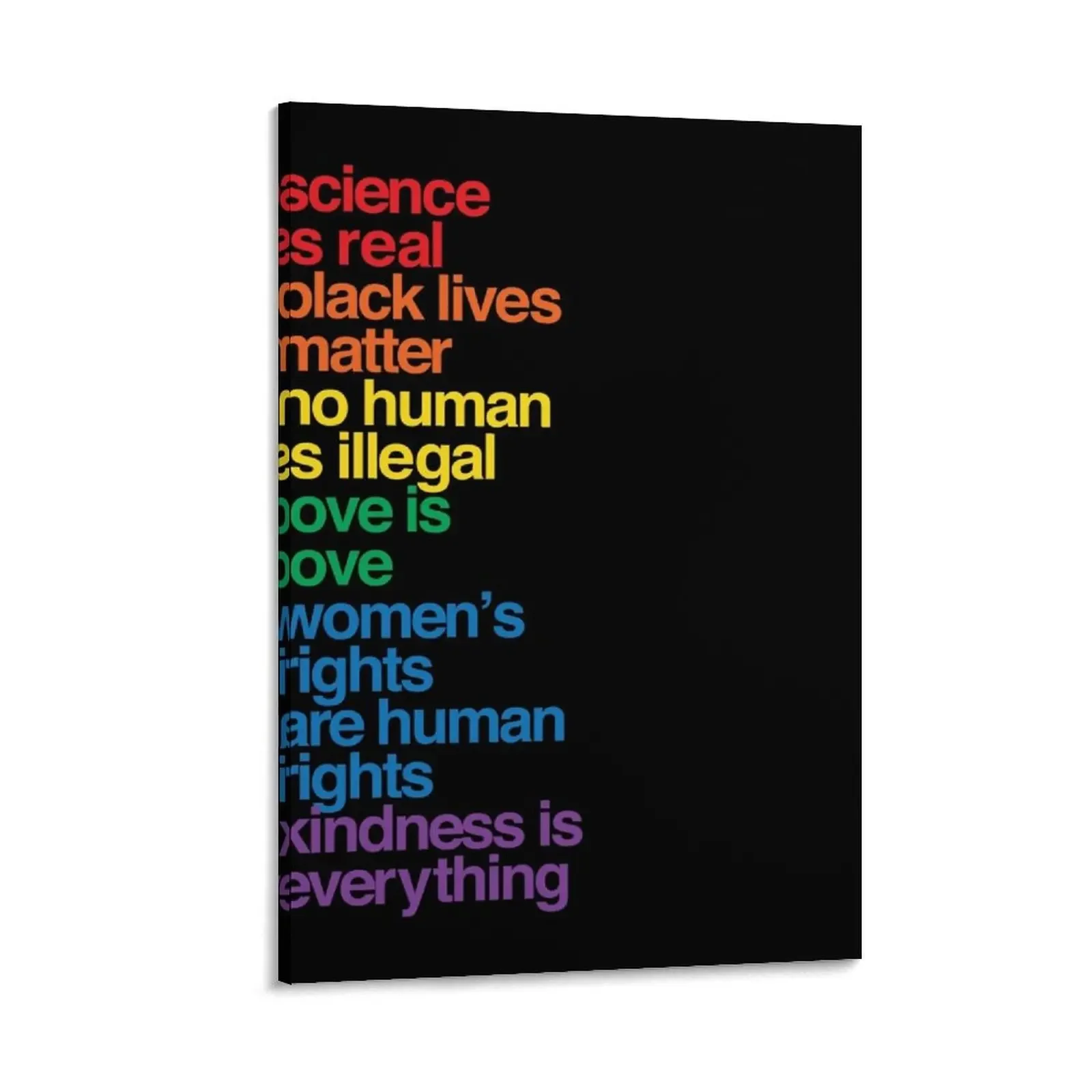 Science is Real Black Lives Matter Canvas Painting posters anime Wall decoration poster poster anime wall decor
Science is Real Black Lives Matter Canvas Painting posters anime Wall decoration poster poster anime wall decor