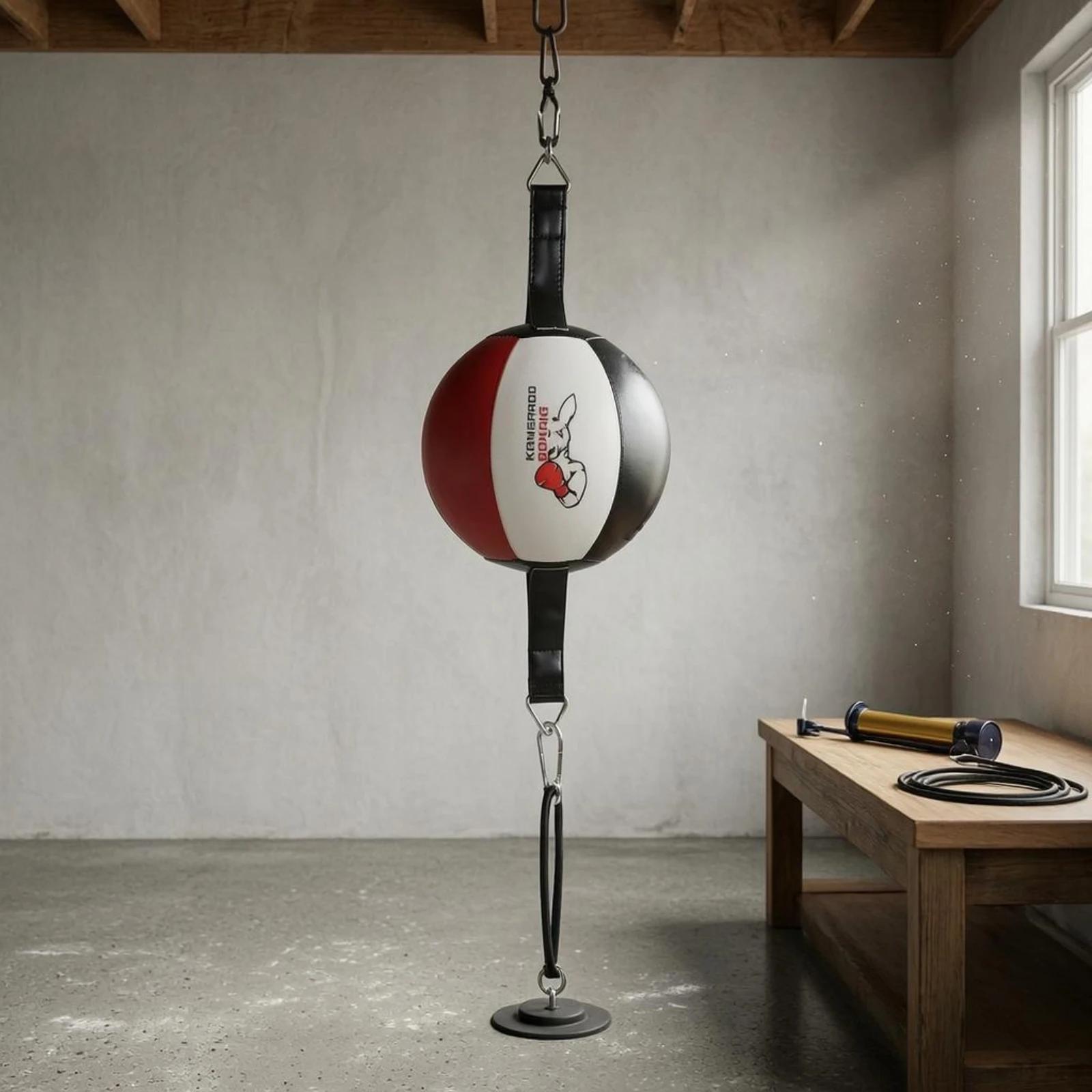 Boxing Reflexive Ball Hand-Eye Coordination Hanging Reaction Ball Sports Gear Safety Buckles Red White Black
Boxing Reflexive Ball Hand-Eye Coordination Hanging Reaction Ball Sports Gear Safety Buckles Red White Black
