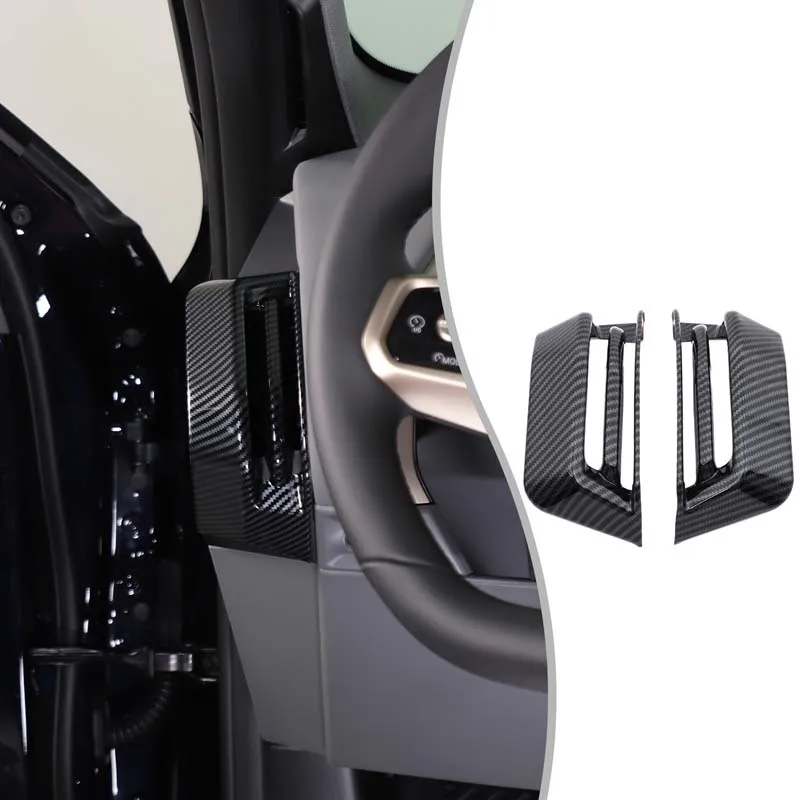 ABS Carbon Fiber For BMW X3 G45 2025+ Car styling Car dashboard air outlet frame decoration sticker car interior accessories
ABS Carbon Fiber For BMW X3 G45 2025+ Car styling Car dashboard air outlet frame decoration sticker car interior accessories