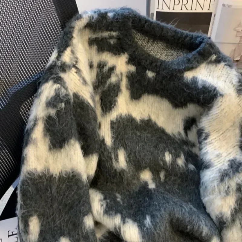 Pullovers Women Loose Tie Dye Casual Soft O-neck Korean Style Autumn Winter Warm Chic High Street Vintage Simple Long Sleeve
Pullovers Women Loose Tie Dye Casual Soft O-neck Korean Style Autumn Winter Warm Chic High Street Vintage Simple Long Sleeve