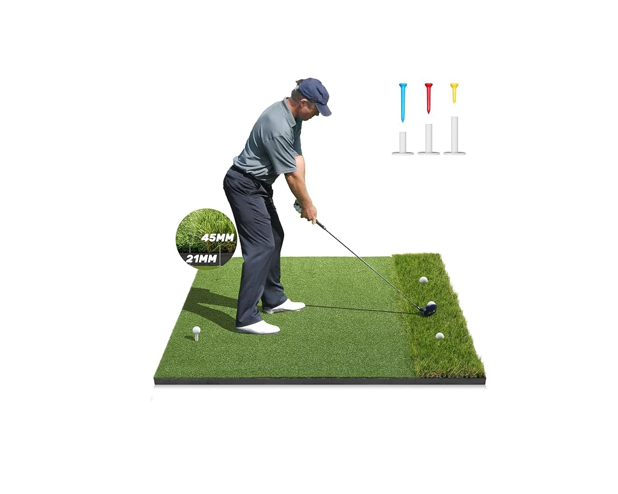 2026 Wholesale 5x4 Premium Synthetic Turf Golf Mat Practice Mini Golf Swing Mat Outdoor Indoor Hitting Golf Mat Driving Rangepro
2026 Wholesale 5x4 Premium Synthetic Turf Golf Mat Practice Mini Golf Swing Mat Outdoor Indoor Hitting Golf Mat Driving Rangepro