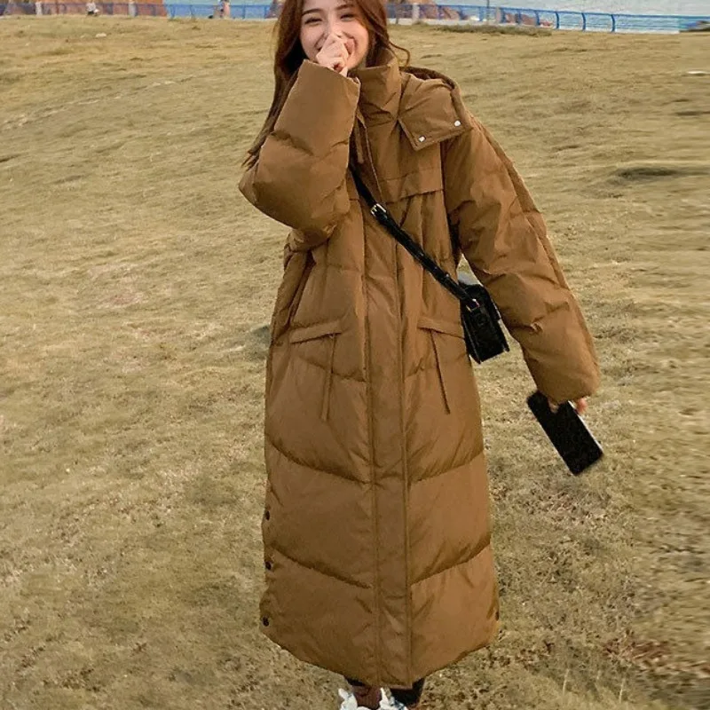 2023 New Women Down Cotton Coat Winter Jacket Female Mid Length Version Parkas Thick Warm Outwear Versatile Hooded Overcoat
2023 New Women Down Cotton Coat Winter Jacket Female Mid Length Version Parkas Thick Warm Outwear Versatile Hooded Overcoat