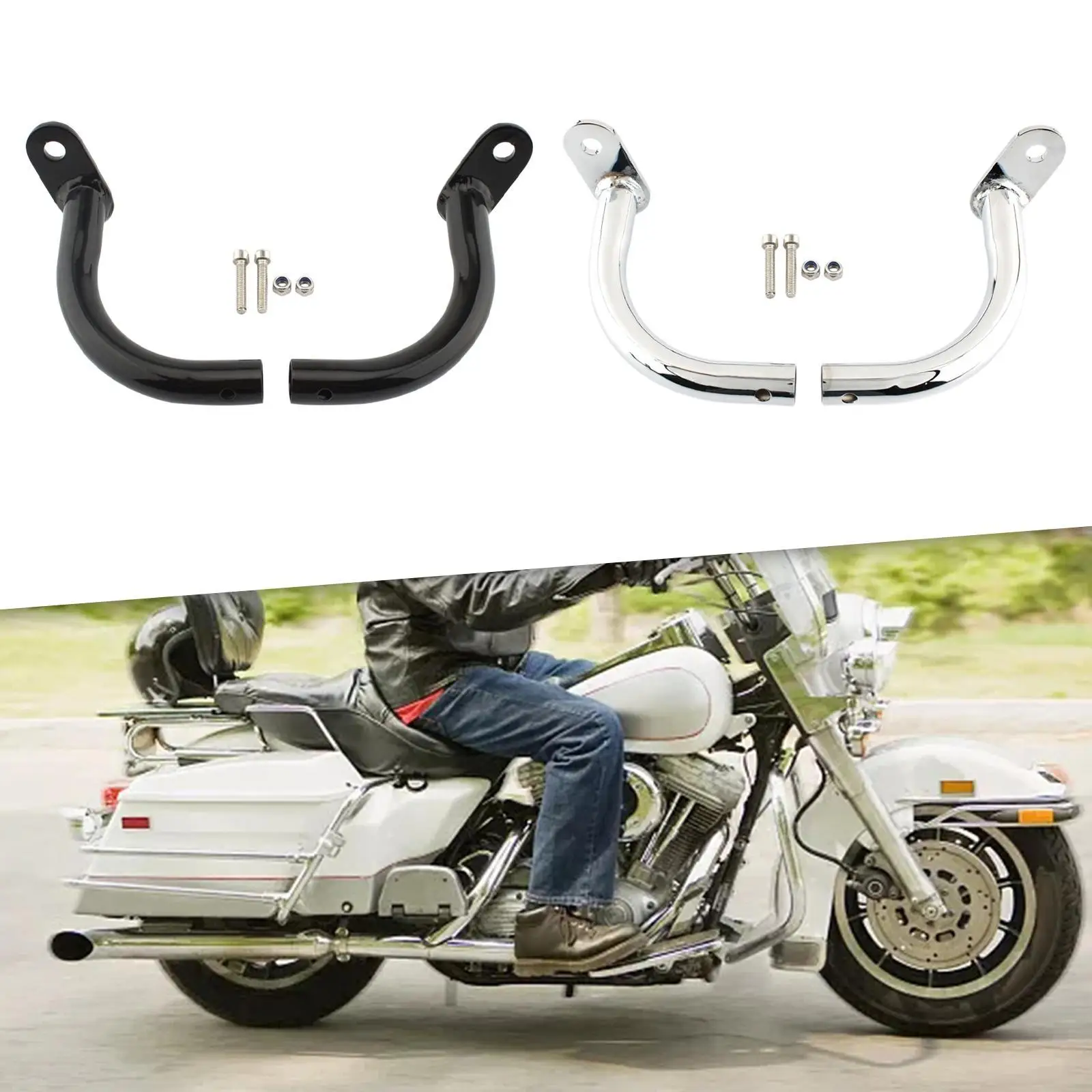Saddlebag Guard Durable Aluminum Alloy Bracket Easy Install Motorcycle Protection for Davidson Touring Models
Saddlebag Guard Durable Aluminum Alloy Bracket Easy Install Motorcycle Protection for Davidson Touring Models