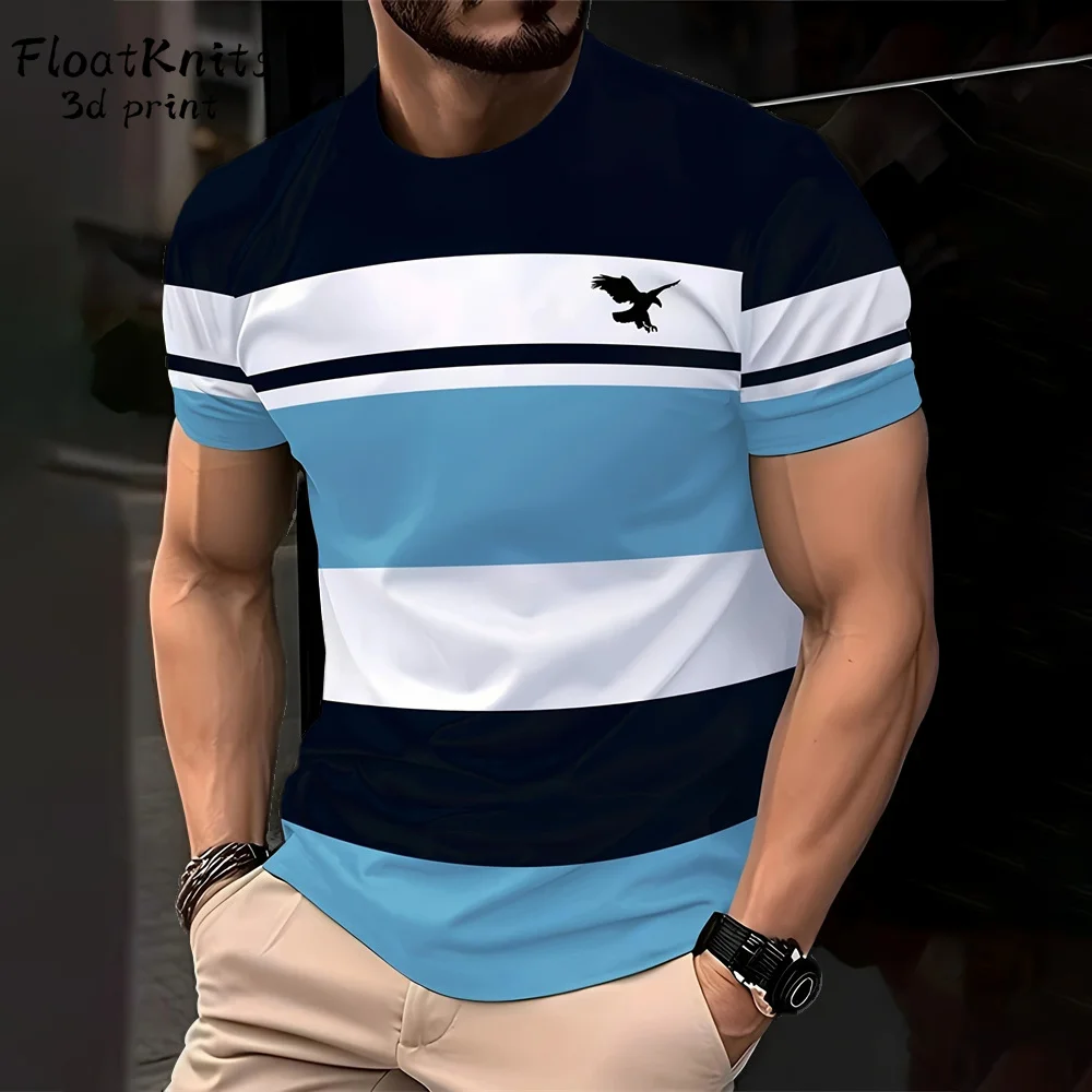 Striped Graphic T Shirts Summer Quick-Drying O-Neck Short Sleeve Tee Men's Clothing Fashion Striped Oversized T-Shirt New in Top
Striped Graphic T Shirts Summer Quick-Drying O-Neck Short Sleeve Tee Men's Clothing Fashion Striped Oversized T-Shirt New in Top