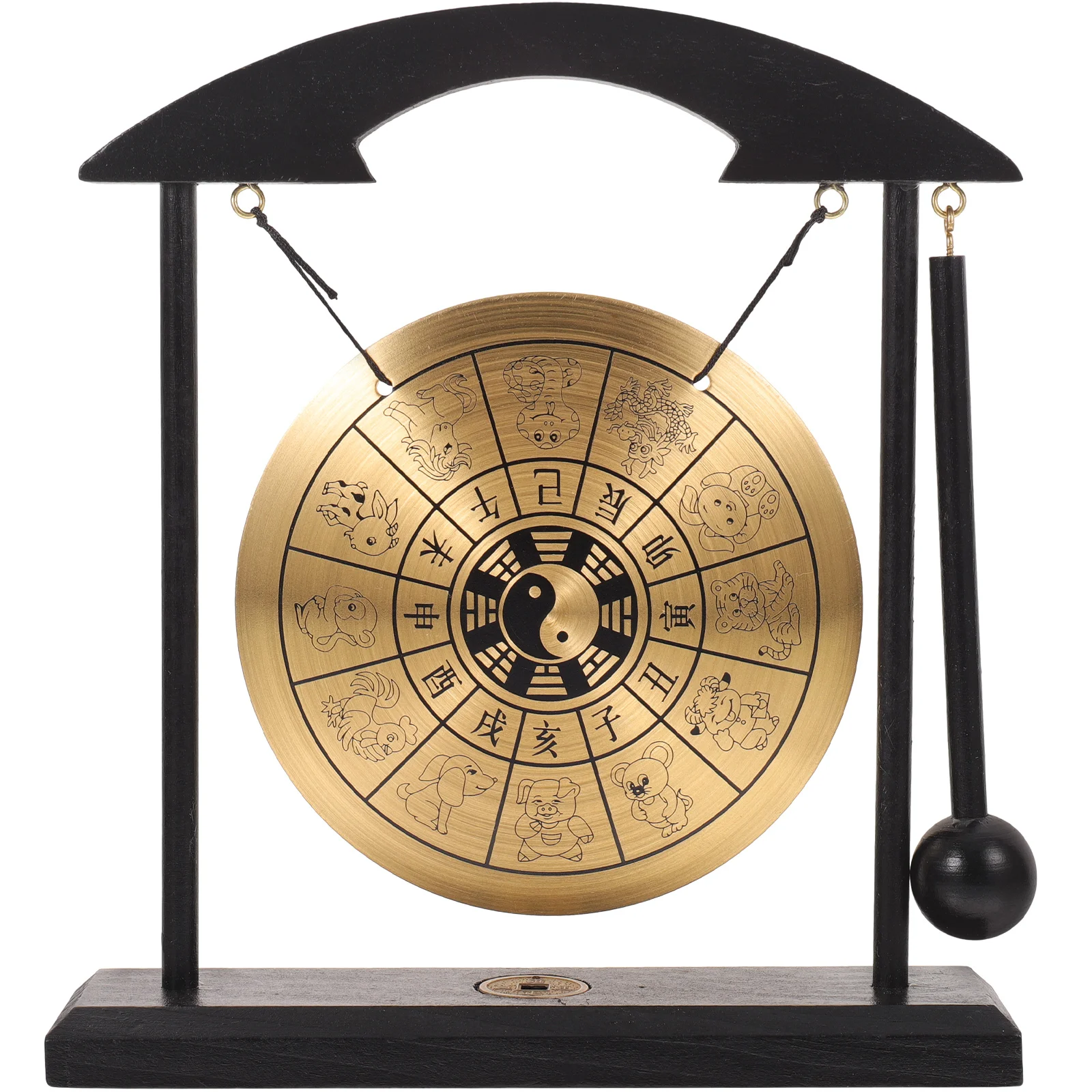 Gong Display Home Decor Accessory Novel Ornament Desktop Adorn Scene Layout Alloy
Gong Display Home Decor Accessory Novel Ornament Desktop Adorn Scene Layout Alloy