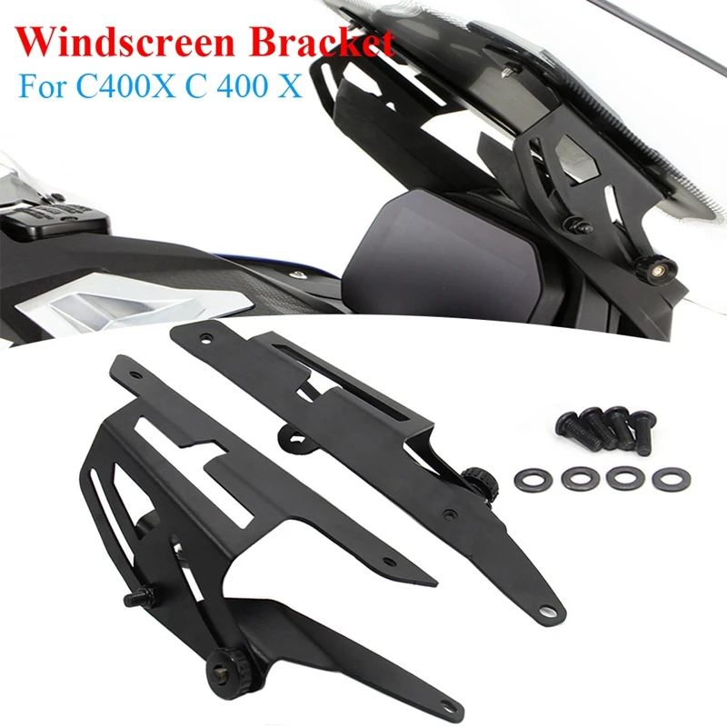 Motorcycle Windshield Windscreen Bracket Adjustable Stand For-BMW C400X C 400 X C400 X
Motorcycle Windshield Windscreen Bracket Adjustable Stand For-BMW C400X C 400 X C400 X