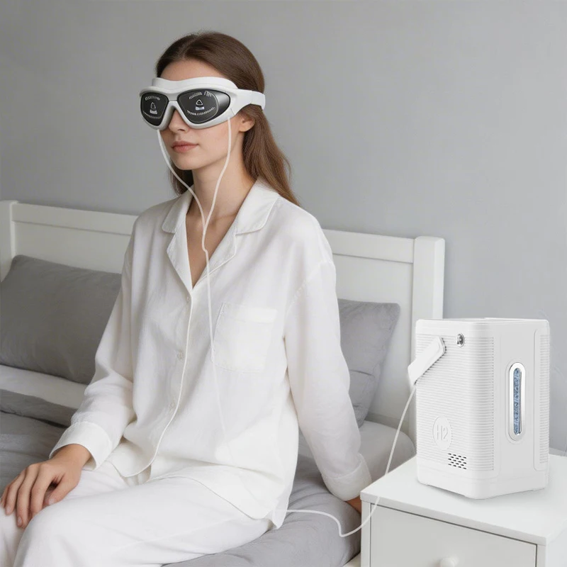 Hydrogen Water Generator Goggles Hydrogen Inhaler Machine Anti-Inflammatory Antioxidant Fatigue Relief Hydrogen Eye Mask
Hydrogen Water Generator Goggles Hydrogen Inhaler Machine Anti-Inflammatory Antioxidant Fatigue Relief Hydrogen Eye Mask