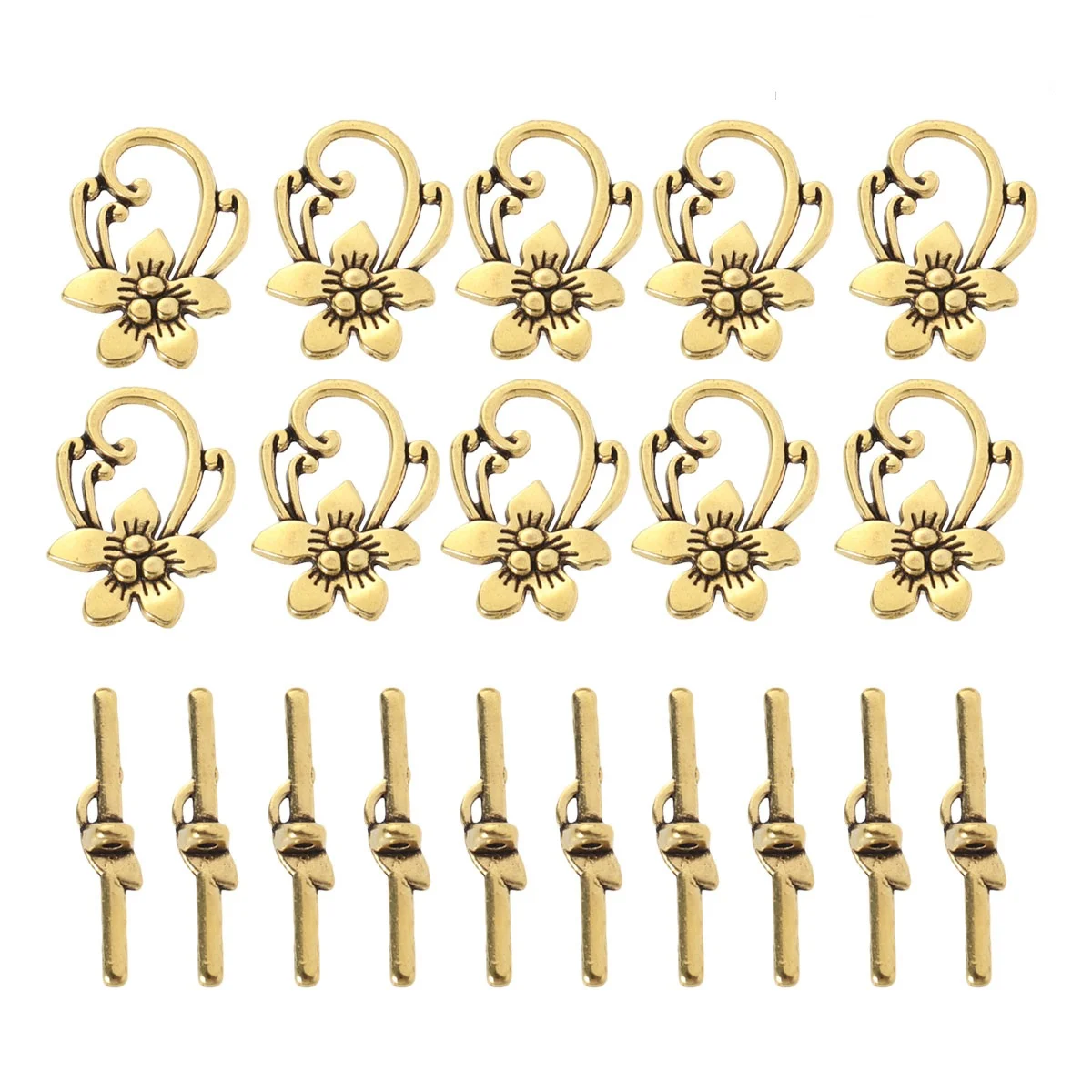 20pcs Alloy Buckle Vintage Toggle Clasps Durable Elegant for DIY Jewelry Bracelet Silver Color Long Lasting Use
20pcs Alloy Buckle Vintage Toggle Clasps Durable Elegant for DIY Jewelry Bracelet Silver Color Long Lasting Use