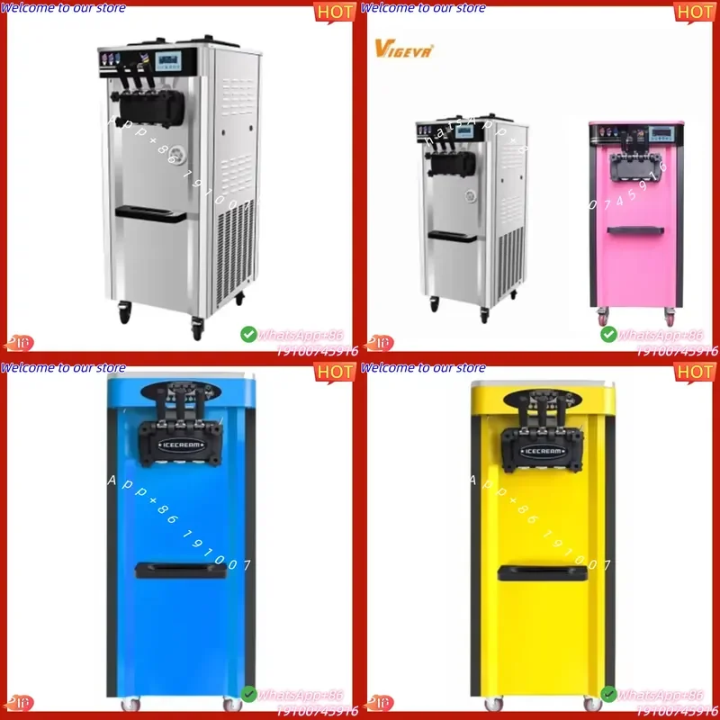 CE Certificate Stainless Steel Three Flavor Ice Popsicle Machine Ice Cream Making Machine
CE Certificate Stainless Steel Three Flavor Ice Popsicle Machine Ice Cream Making Machine