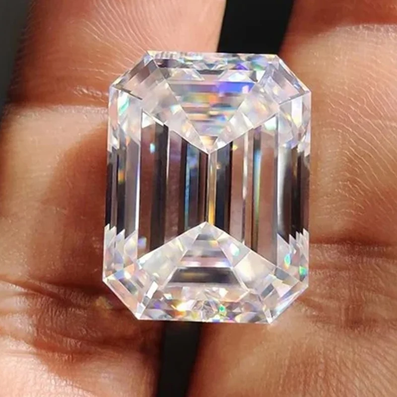 Huge 20×30mm Emerald Cut White Sapphire Mohs Hardness Loose Gem for Jewelry Making/Collection/Display DIY Stone
Huge 20×30mm Emerald Cut White Sapphire Mohs Hardness Loose Gem for Jewelry Making/Collection/Display DIY Stone