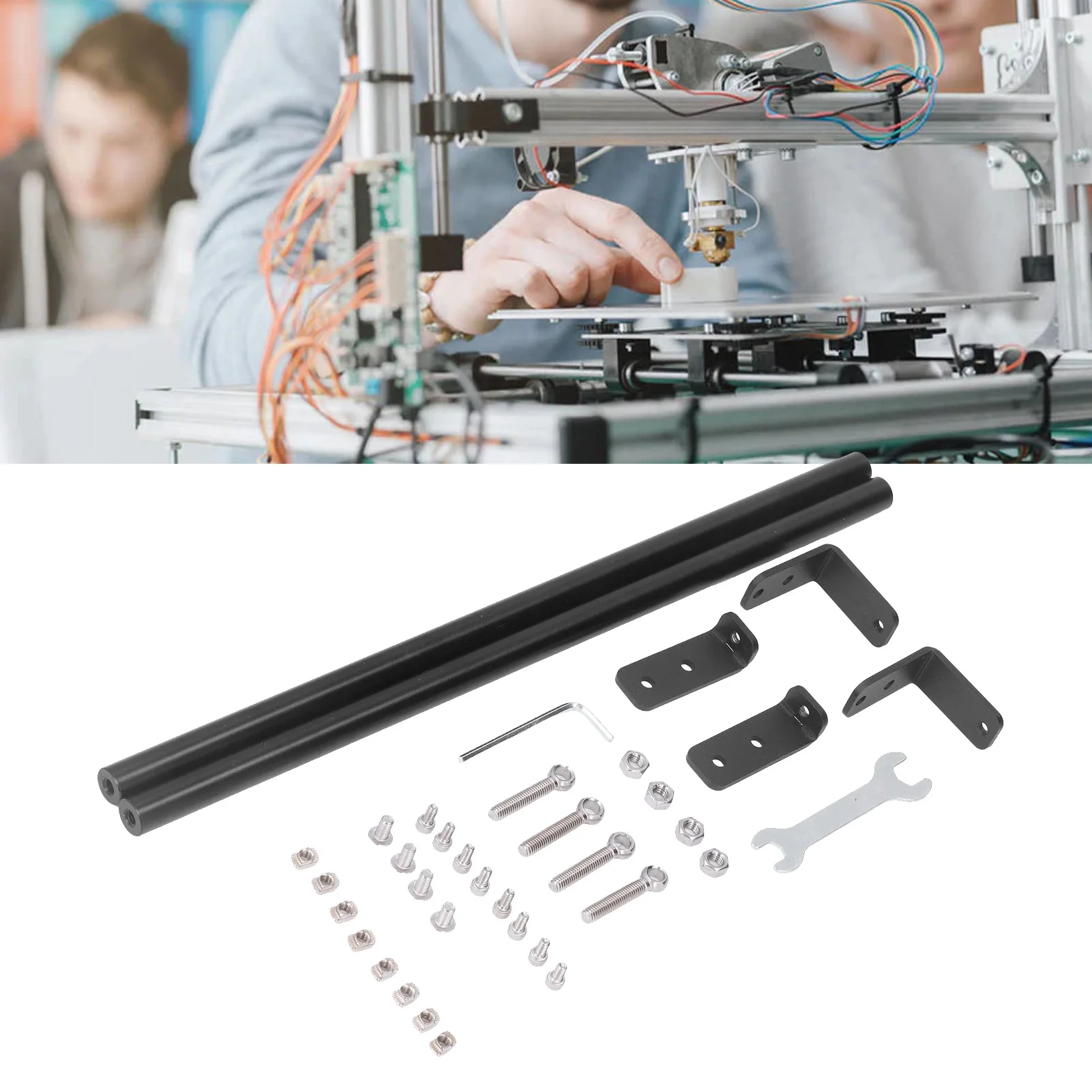 Support Rod Set for Ender 3 Supporting Rod Set DIY Upgrade 3D Printer Part Accessories for Ender 3 220x220x250mm Print Size
Support Rod Set for Ender 3 Supporting Rod Set DIY Upgrade 3D Printer Part Accessories for Ender 3 220x220x250mm Print Size