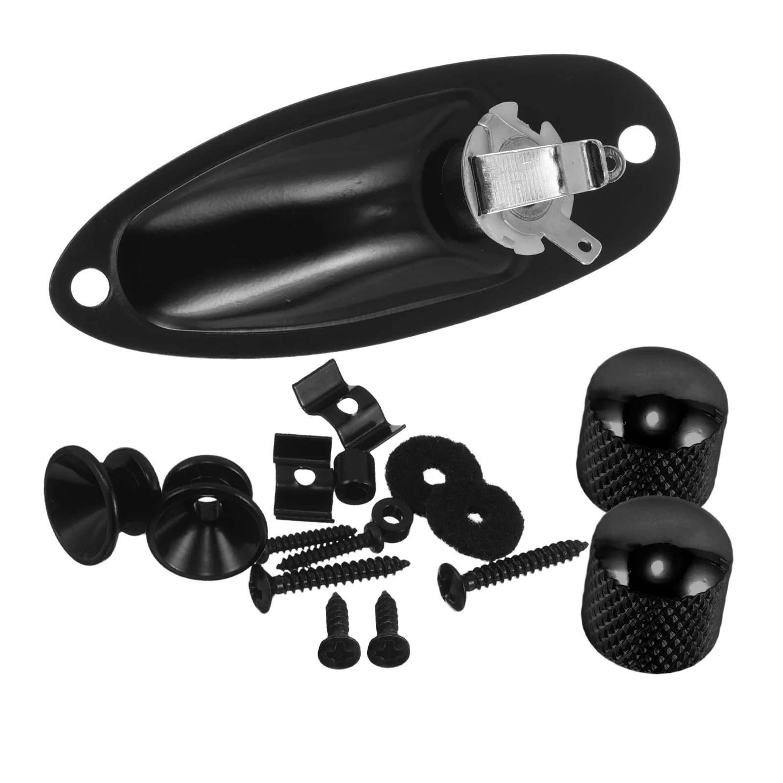 Accessories Kit Strap Buttons Volume Knobs String Caps Retainers End Pin Jack Replacement Parts Compatible Electric Durable
Accessories Kit Strap Buttons Volume Knobs String Caps Retainers End Pin Jack Replacement Parts Compatible Electric Durable