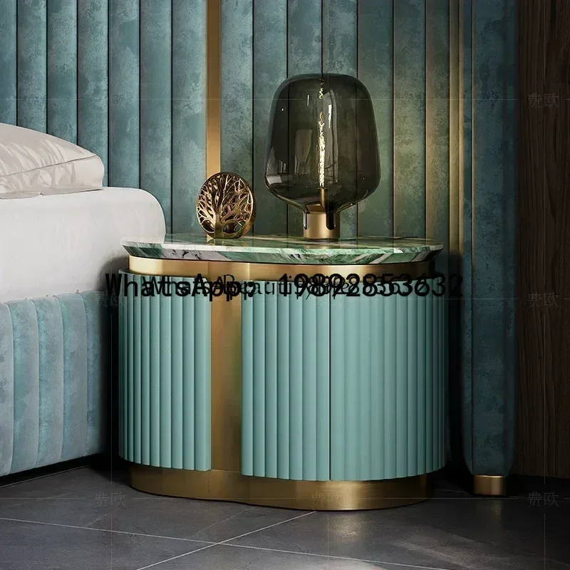 GZ jj z.Light luxury bedside table leather fashion marble Italian modern large flat bedside table
GZ jj z.Light luxury bedside table leather fashion marble Italian modern large flat bedside table